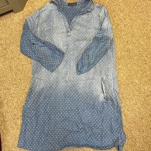 Luxology chambray dress 3/$15